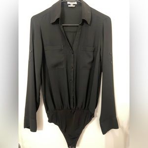 Express Portofino Thong Bodysuit Blouse